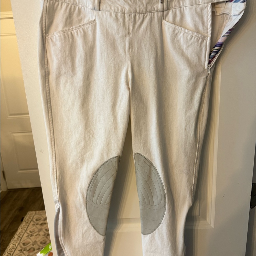 Tredstep Ireland White Riding Pants
